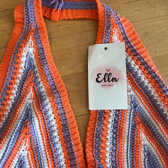 Beautiful Knit Halter Top Sz S - Picture 2 of 2